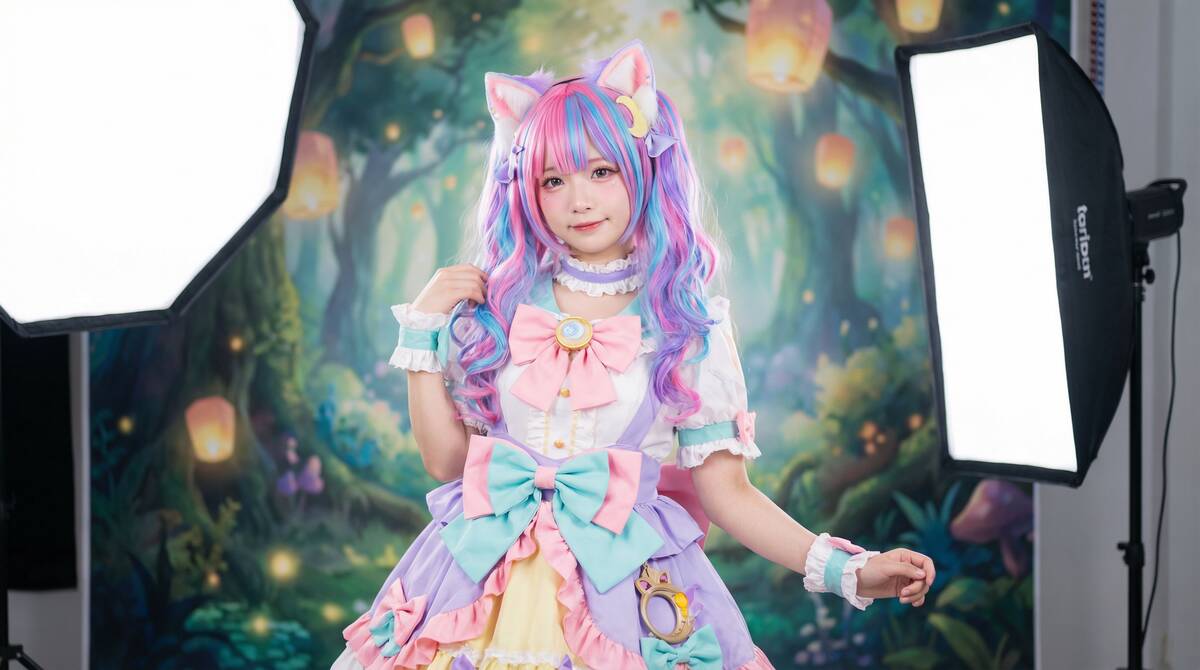 糖心vlog二次元cosplay视频